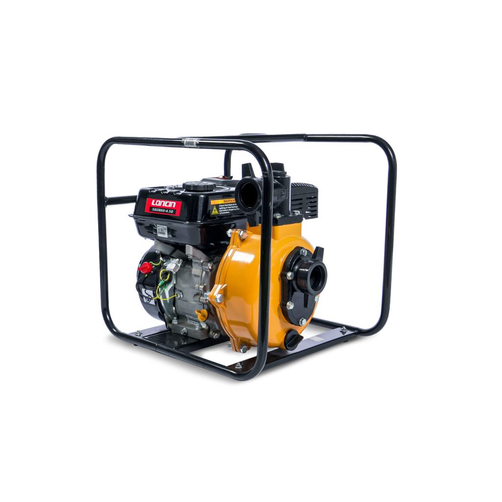 BOMBA ALTA PRESION LONCIN 2" MOTOR 6.5HP DOBLE IMPULSOR LC50ZB60-4.5Q-(364188)