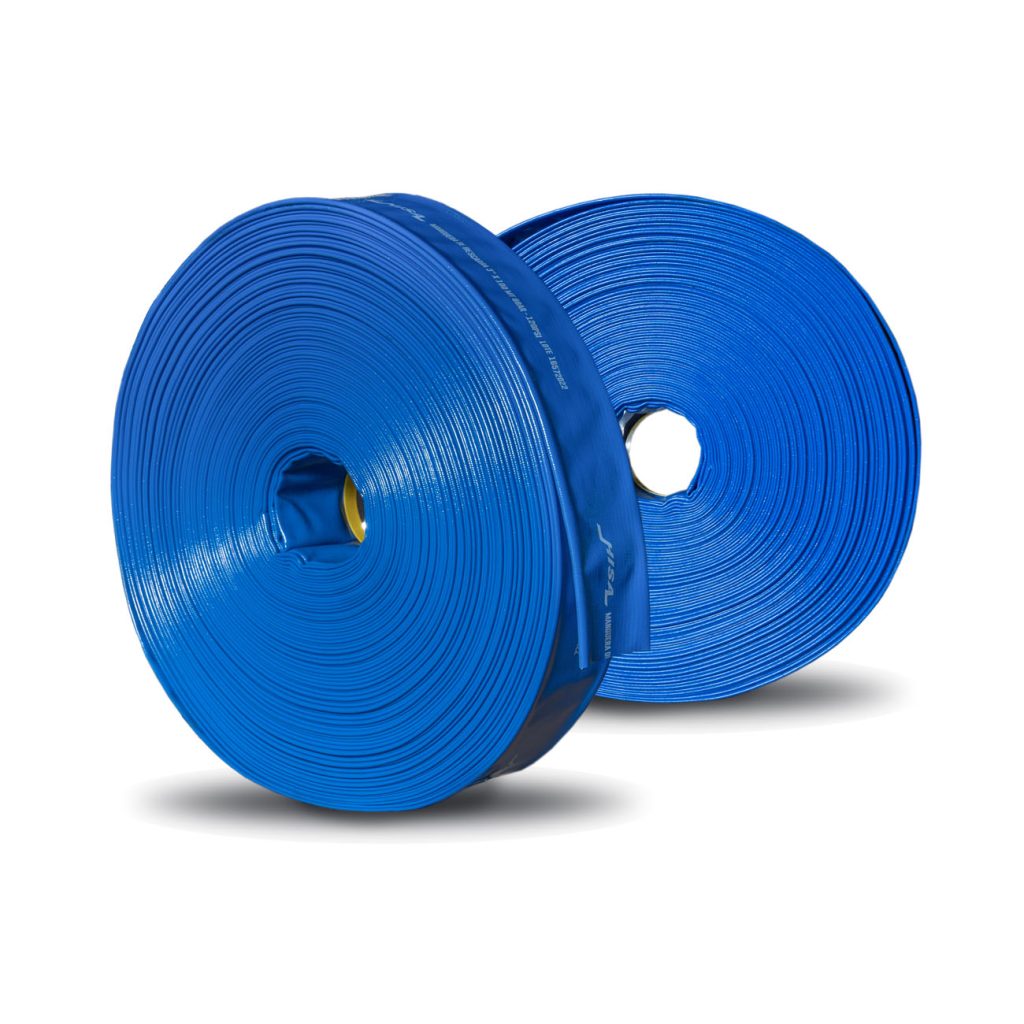 MANGUERA LONA REFORZADA P/RIEGO PVC 3" X100 MTS-(466953)